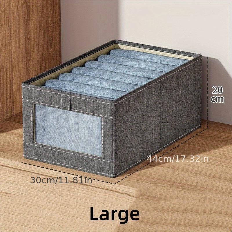 Foldable Storage Box Clothes Container For Wardrobe