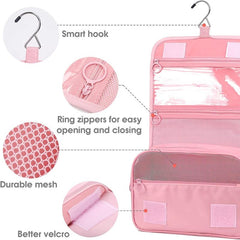 Portable Travel Cosmetic Bag Lightweight Toiletry Wash Bag