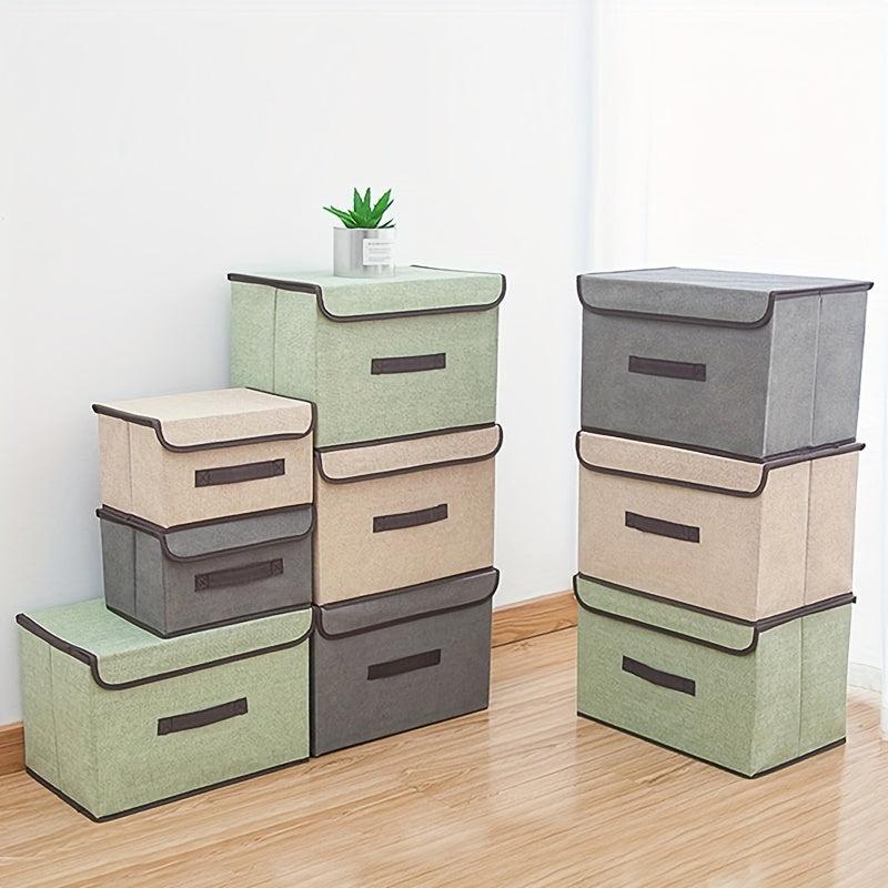 Foldable Clothes Storage Box Dustproof Organzier Container