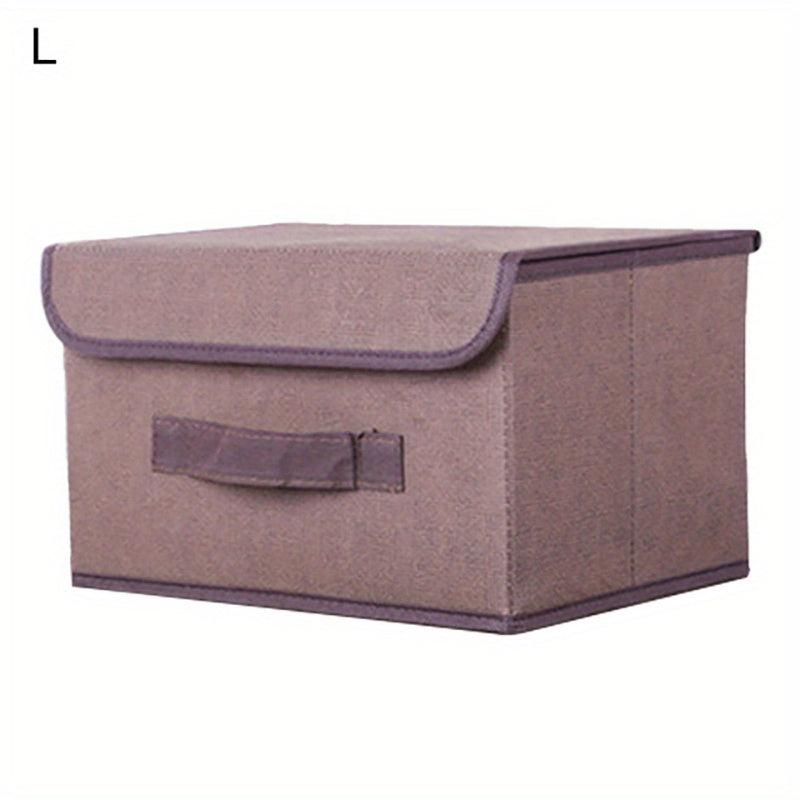 Foldable Clothes Storage Box Dustproof Organzier Container