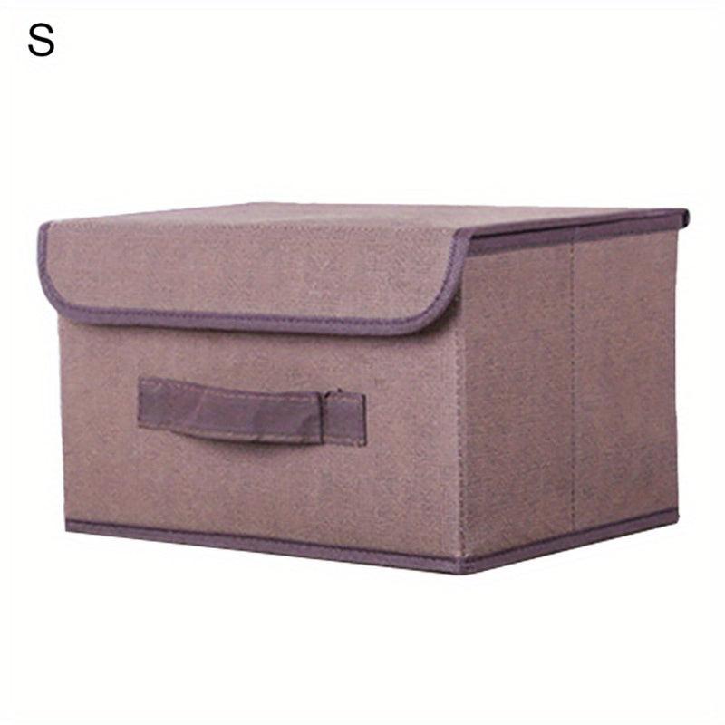 Foldable Clothes Storage Box Dustproof Organzier Container