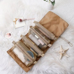 Large Capacity Cosmetic Bag Portable Travel Wash Bag Storage Bag