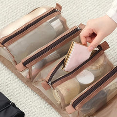 Large Capacity Cosmetic Bag Portable Travel Wash Bag Storage Bag