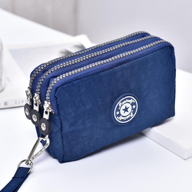 Casual Long Zippers Wallet Lightweight Coin Purse Clutch Bag
