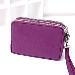 Casual Long Zippers Wallet Lightweight Coin Purse Clutch Bag