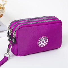 Casual Long Zippers Wallet Lightweight Coin Purse Clutch Bag