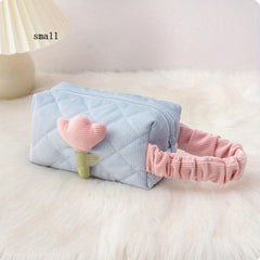 Portable Cosmetic Zipper Bag Travel Makeup Organizer Handbag