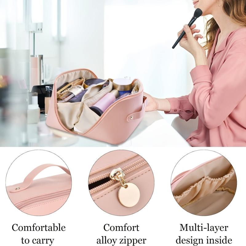 Lightweight Makeup Zipper Bag Portable Toiletry Wash Bag