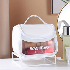 Women's Portable Makeup Zipper Bag Travel Toiletry Wash Bag