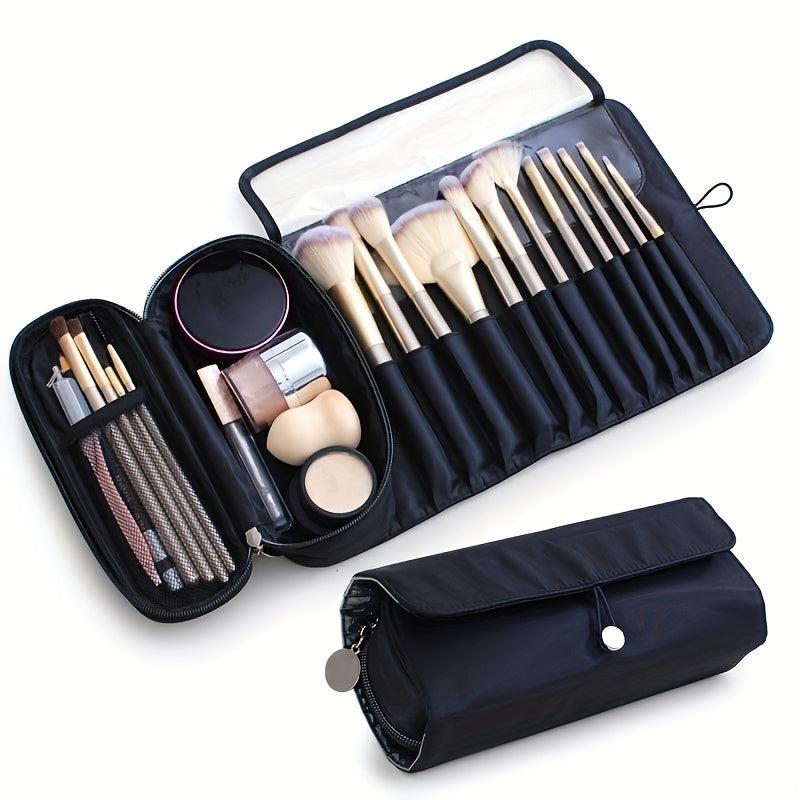 Portable Makeup Brush Bag Lightweight Foldable Organizer