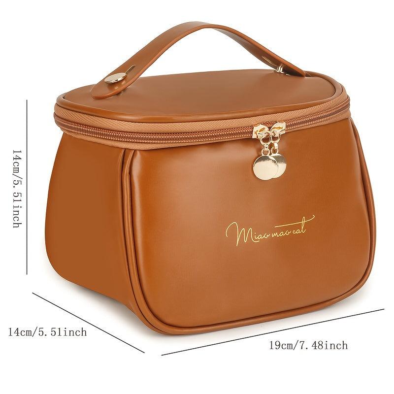 Women's Zipper Makeup Bag Toiletry Wash Bag Portable Organizer