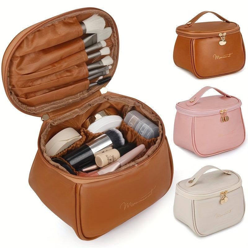 Women's Zipper Makeup Bag Toiletry Wash Bag Portable Organizer