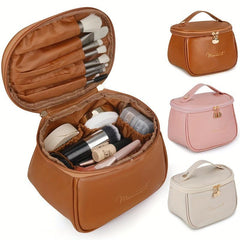 Women's Zipper Makeup Bag Toiletry Wash Bag Portable Organizer