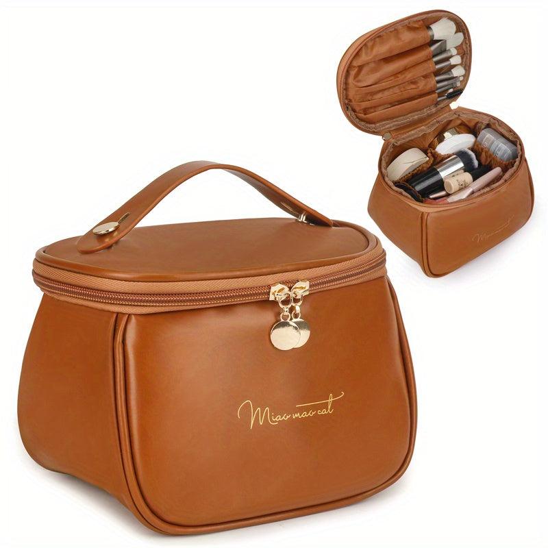 Women's Zipper Makeup Bag Toiletry Wash Bag Portable Organizer