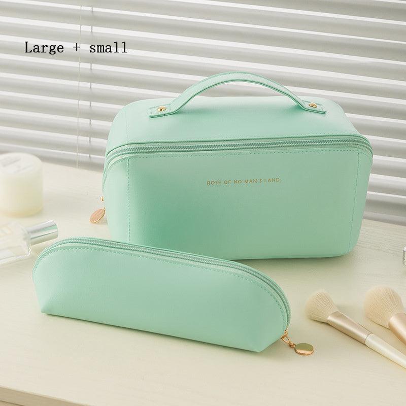 Travel Makeup Clutch Bag Zipper Portable Toiletry Wash Bag