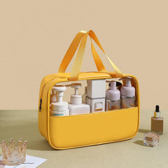 Clear Travel Makeup Bag PVC Large Capacity Toiletry Bag