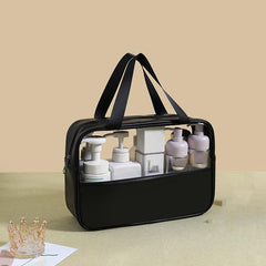 Clear Travel Makeup Bag PVC Large Capacity Toiletry Bag