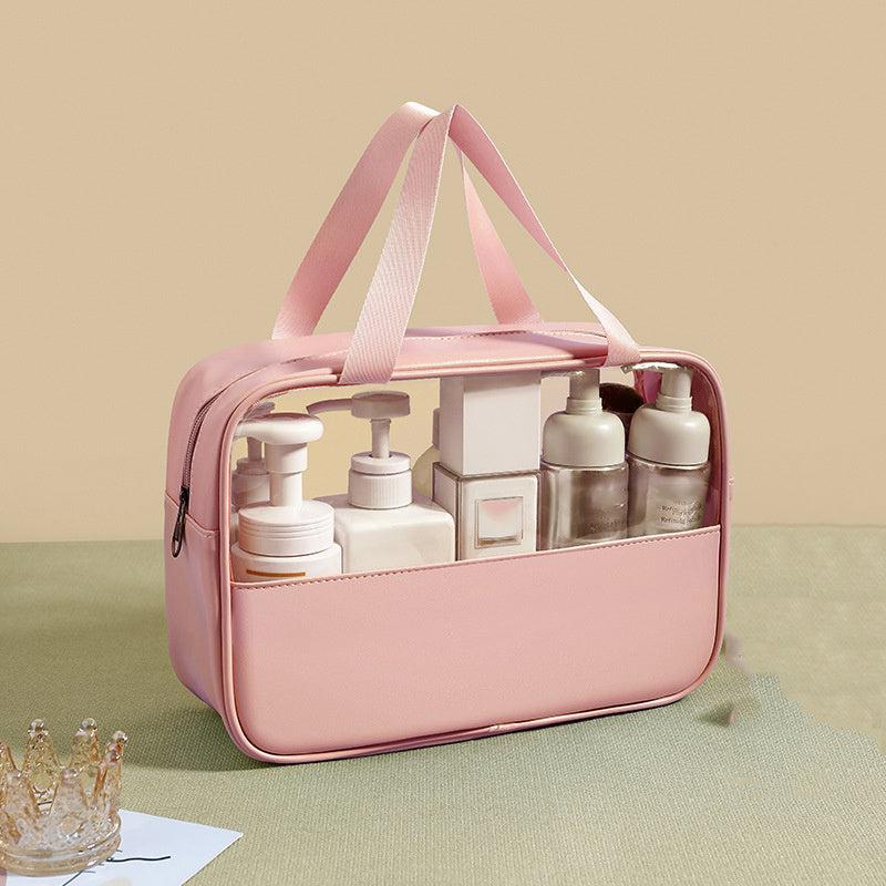 Clear Travel Makeup Bag PVC Large Capacity Toiletry Bag