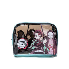 Anime Pattern Cosmetic Bag Travel Toiletry Zipper Makeup Pouch