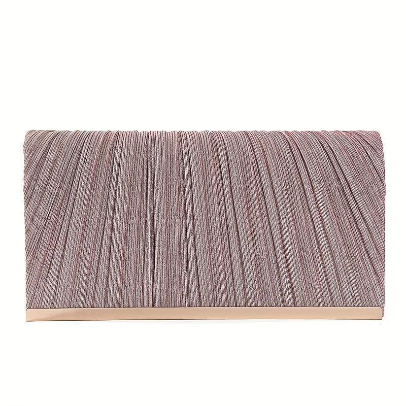 Glitter Square Clutch Wallet for Women's Evening Party