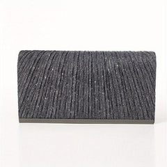 Glitter Square Clutch Wallet for Women's Evening Party