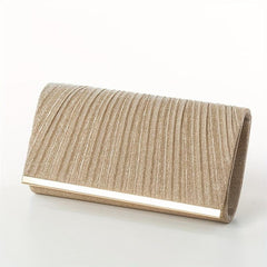 Glitter Square Clutch Wallet for Women's Evening Party