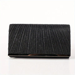 Glitter Square Clutch Wallet for Women's Evening Party