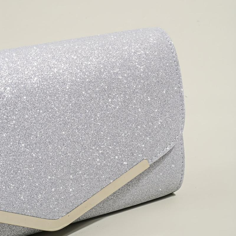 Glitter Square Bag Evening Party Chain Bag