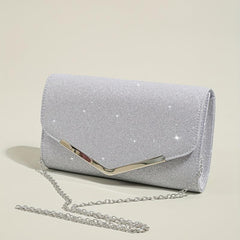 Glitter Square Bag Evening Party Chain Bag