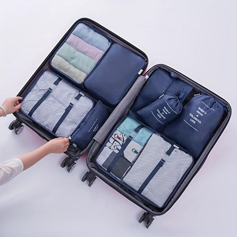 7pcs Travel Bag Sets Dustproof Luggage Bags