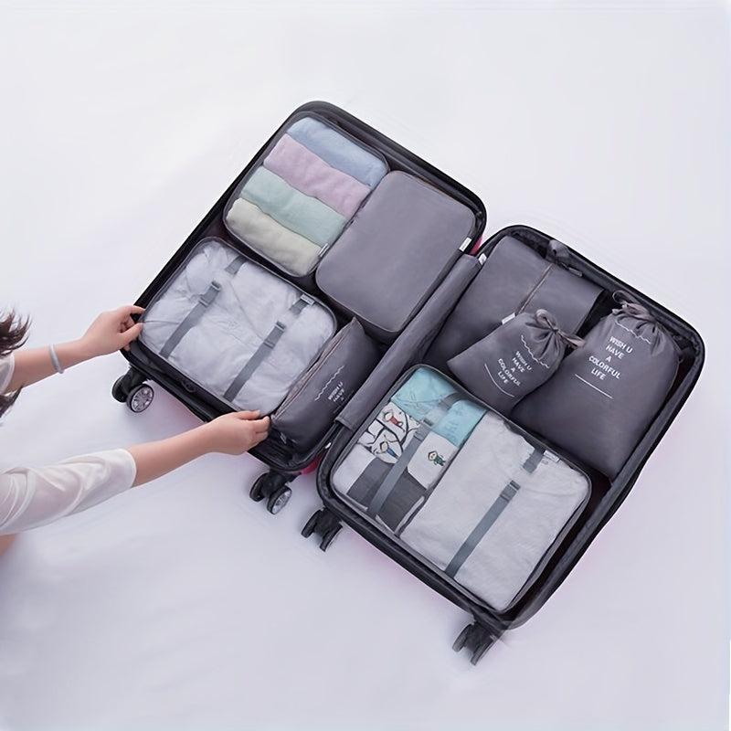 7pcs Travel Bag Sets Dustproof Luggage Bags