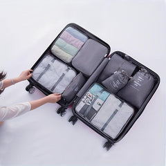7pcs Travel Bag Sets Dustproof Luggage Bags