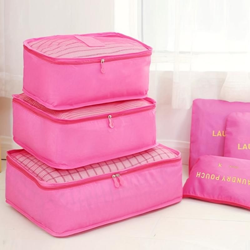 6Pcs Travel Storage Bag Set Clothes Packing Organizer Portable Luggage Organizer