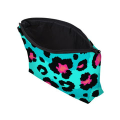 Leopard Print Makeup Pouch Lightweight Carry On Bag