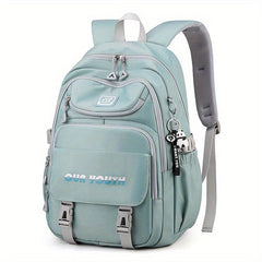 Large Capacity Preppy Backpack for School and Travel