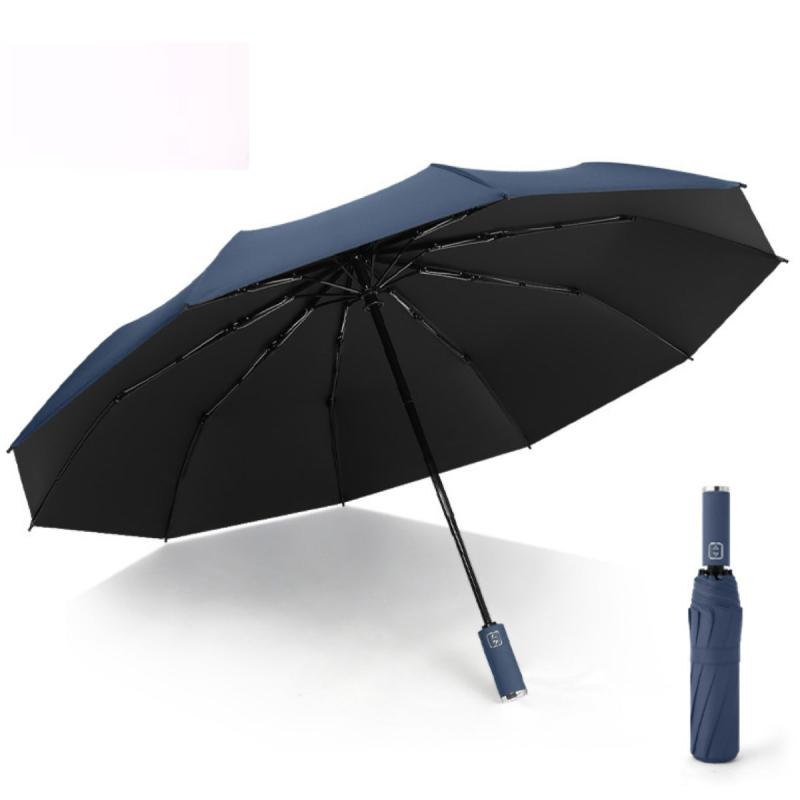 Automatic 10 Ribs Umbrella - Rain Or Shine - Multiple Colors