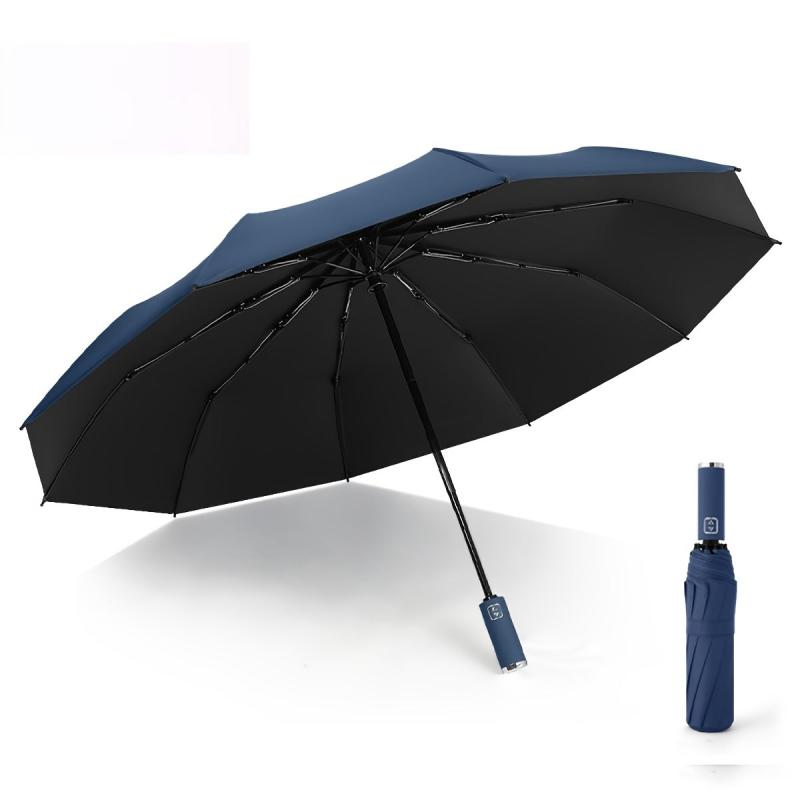 Automatic 10 Ribs Umbrella - Rain Or Shine - Multiple Colors