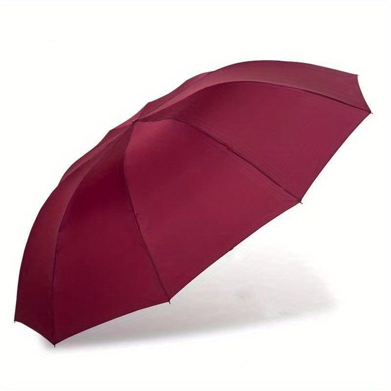 Large Folding Manual Umbrella Rain Or Shine Dual use