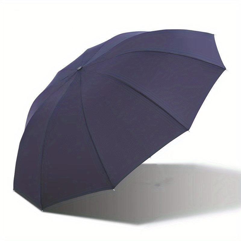 Large Folding Manual Umbrella Rain Or Shine Dual use
