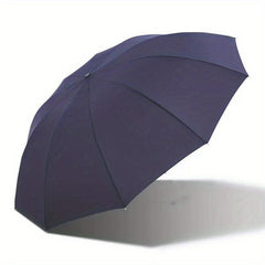 Large Folding Manual Umbrella Rain Or Shine Dual use