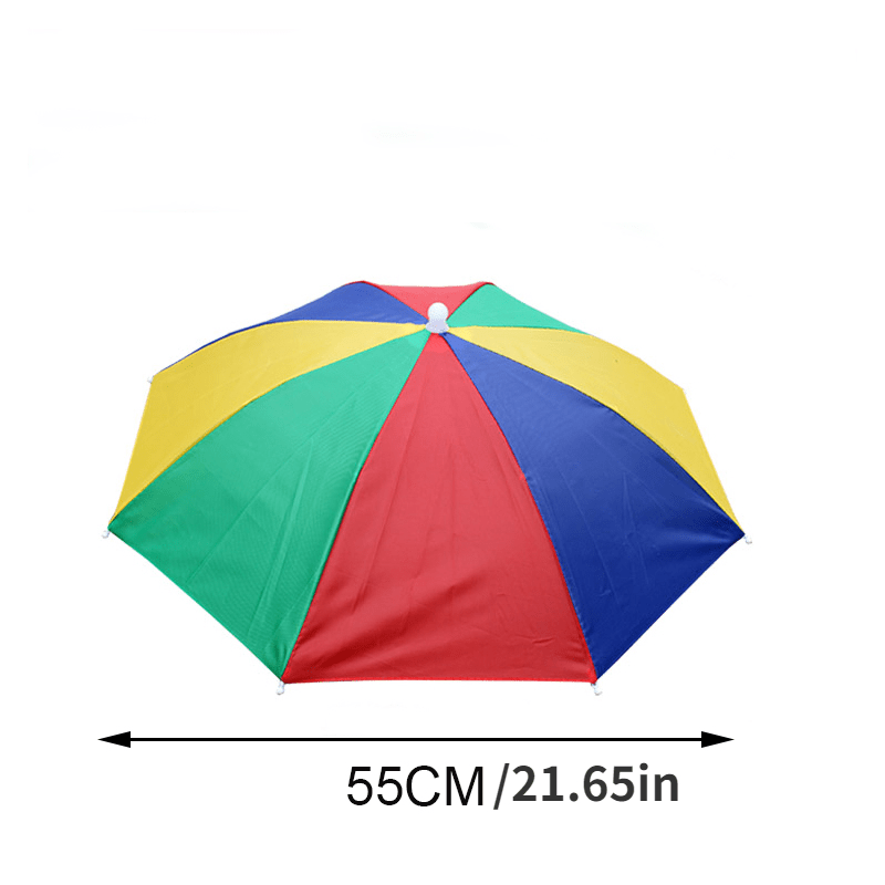 Portable Foldable Fishing Hat Umbrella Outdoor Sunshade Waterproof