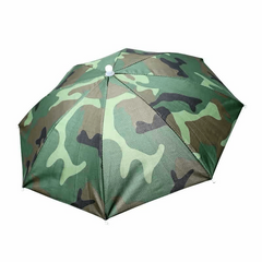 Portable Foldable Fishing Hat Umbrella Outdoor Sunshade Waterproof