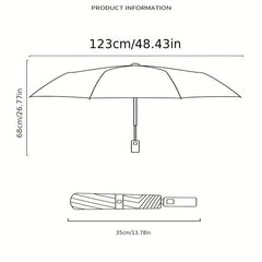 Automatic Enlargement Reinforcement Umbrella Ten Bones