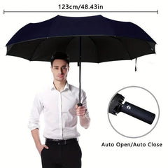 Automatic Enlargement Reinforcement Umbrella Ten Bones