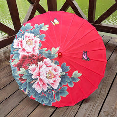 Antique Style Oilpaper Umbrella Decoration