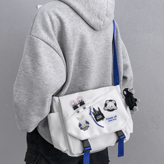 Waterproof Large Capacity Crossbody Bag Harajuku Messenger Bag for Teens Boys