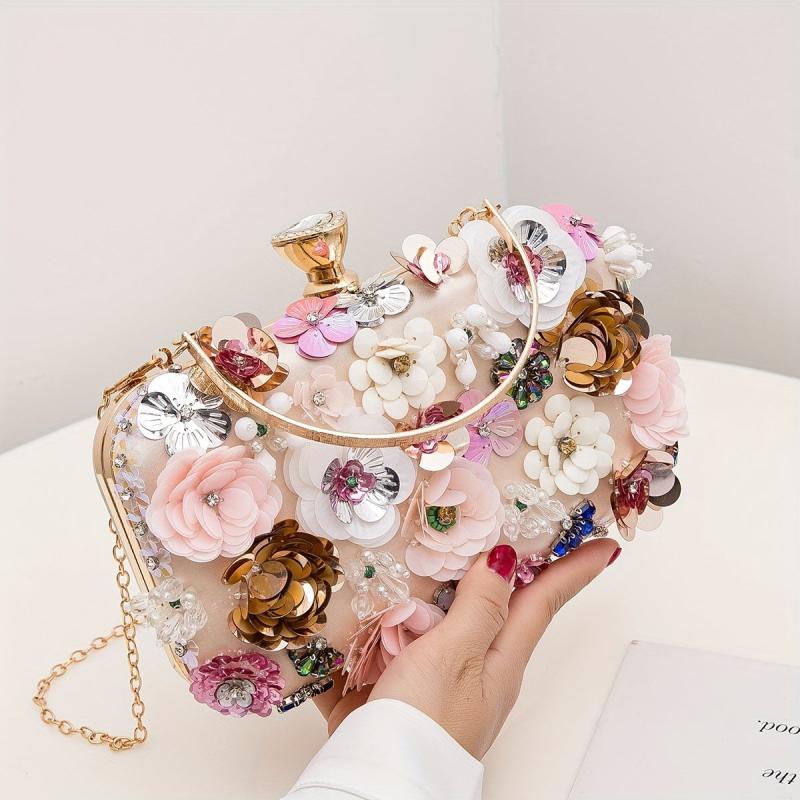 Mini Rhinestone Clutch Bag for Party