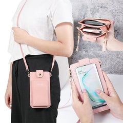 Minimalist Solid Shoulder Bag Crossbody Bag All Match Mobile Phone Bag