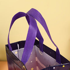 Cartoon Halloween Pattern Handbag - Lightweight Candy Bag