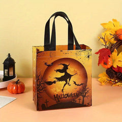 Cartoon Halloween Pattern Handbag - Lightweight Candy Bag
